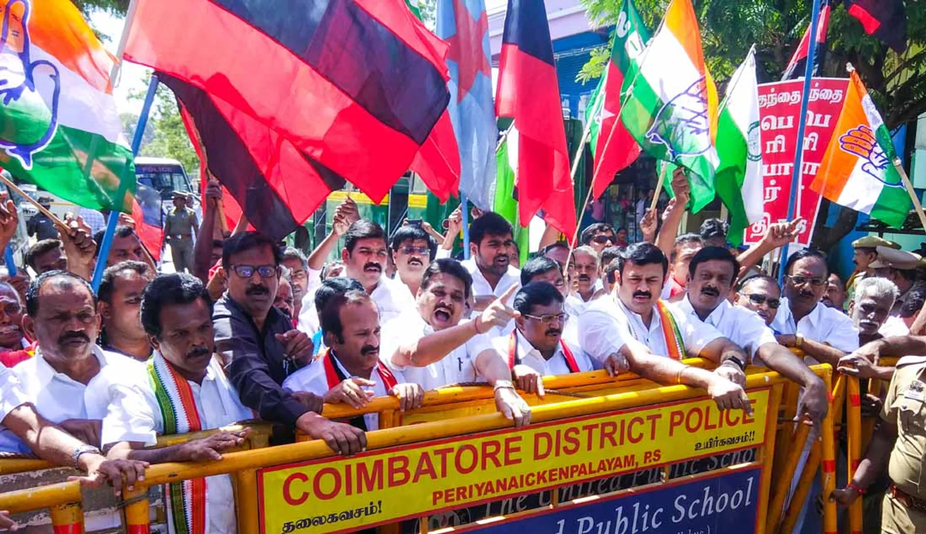 Kerala protesting against dam building